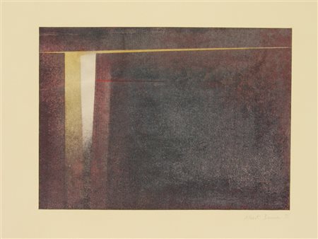 BARREDA ALBERT (n. 1945) Senza Titolo. 1995. Olio su tela . Cm 39,00 x 28,00....