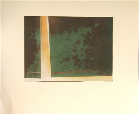 BARREDA ALBERT (n. 1945) Senza titolo. 1995. Olio su tela . Cm 38,00 x 28,00....