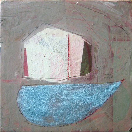 MERCENARO MAURO (n. 1966) Senza titolo. 2008. Tecnica mista su tela. Cm 30,00...