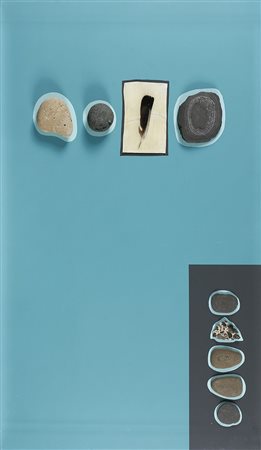 VOLPATI CARLA (n. 1954) Ricordo. Tecnica mista su tavola. Cm 100,00 x 60,00 x...