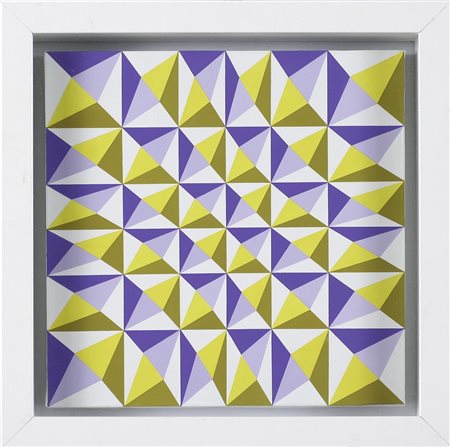 SALVADORI MASSIMO (n. 1960) F2B02. 2011. Acrilici su tela . Cm 20,00 x 20,00....