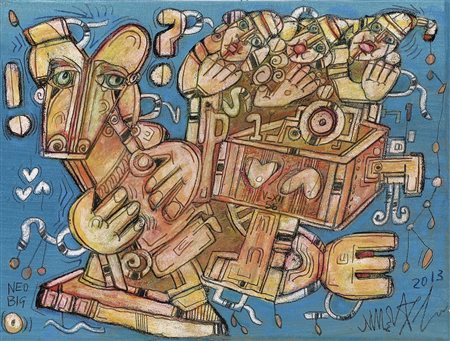 DELEGO MARTINO (n. 1956) La scatola dei sogni inutili, ma ma, ehm, neanche...