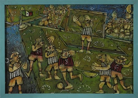 DELEGO MARTINO (n. 1956) Una partita molto speciale, dove ehm, vince solo lo...