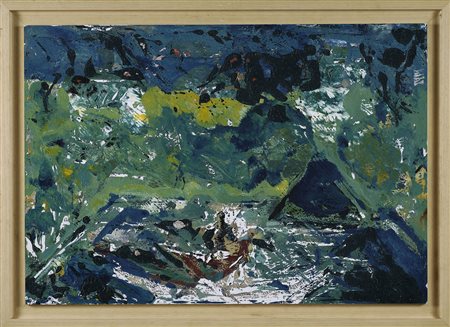 BERTO GIAN PAOLO (n. 1940) Torcello a settembre. 1999. Acrilico su carta...