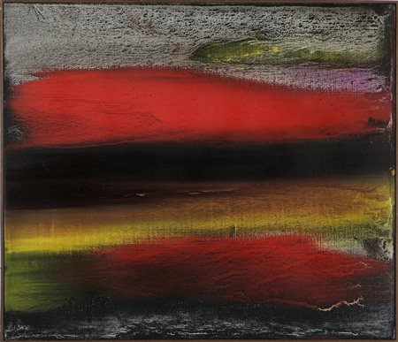 BENDINI VASCO (n. 1922) Senza titolo. 2006. Olio su tela . Cm 69,00 x 59,00....