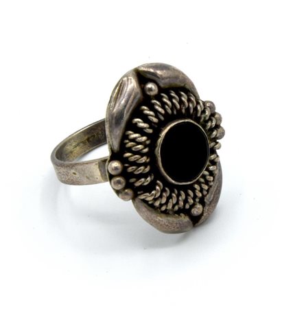 ANELLO IN ARGENTO 925 CON ONICE misura 18