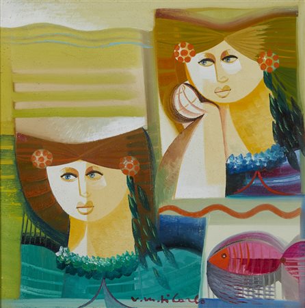 DI CARLO VITTORIO MARIA (n. 1937) - L'attesa.