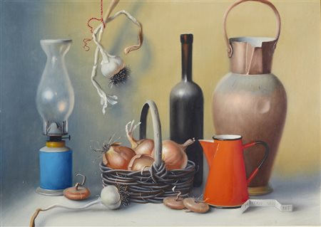 GROSSI PROFERIO (1923 - 2000) - Natura morta.