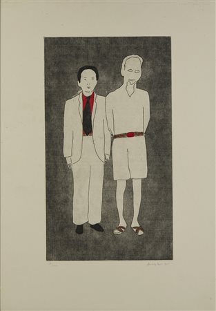 ANGELI FRANCO (1935 - 1988) - Senza titolo.