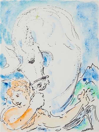 SASSU ALIGI (1912 - 2000) - Senza titolo.