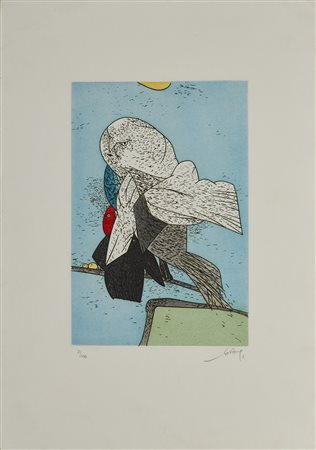 CAGLI CORRADO (1910 - 1976) - Senza titolo. .