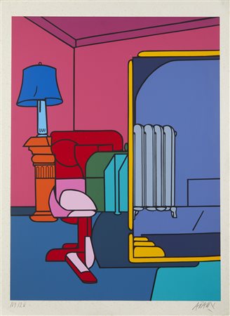 ADAMI VALERIO (n. 1935) - Senza titolo. .