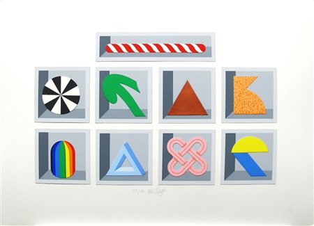 DEL PEZZO LUCIO (n. 1933) - Senza titolo.