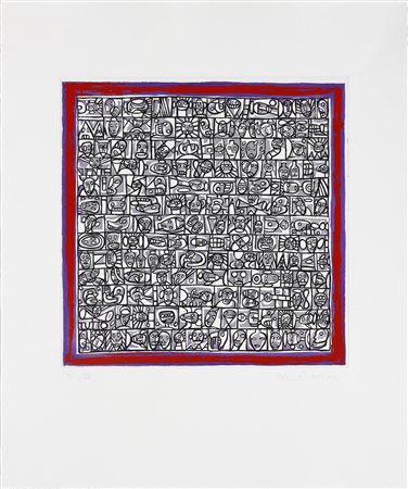 ECHAURREN  PABLO (n. 1951) - Senza titolo.