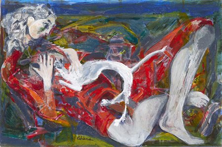 CALABRIA ENNIO (n. 1937) - Senza titolo.