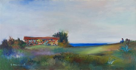 OMICCIOLI  GIOVANNI (1901 - 1975) - Senza titolo.
