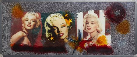 RONDA OMAR (n. 1947) - Marilyn Frozen.