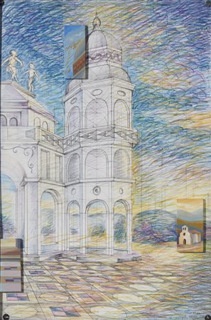 CANCELLI MAURIZIO  - L'alba su Cupoli. .