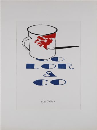 TADINI EMILIO (1927 - 2002) - Senza titolo.