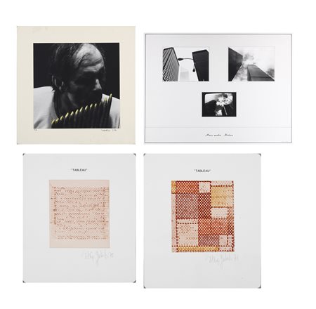  ARTISTI VARI - Lotto composto da n.3 fotografie.