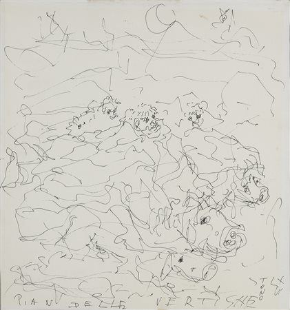 ZANCANARO TONO (1906 - 1985) - Pian delle vertighe.