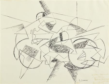 SEVERINI GINO (1883 - 1966) - Senza titolo. .