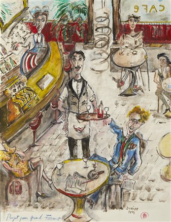 DURIEZ JEAN PIERRE (n. 1949) - Projet grand Format.