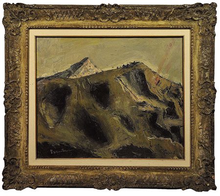 MARIO SIRONI (1885-1961) Montagne o Montagne del Trentino, metà degli anni...