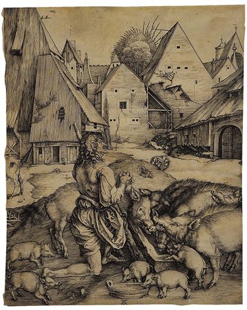 ALBRECHT DÜRER (1471 1528) Il figlio prodigo Data della tiratura originale:...