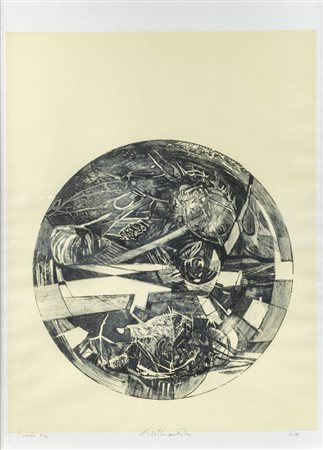 GIACOMO SOFFIANTINO<BR>Torino 1929 - 2013<BR>"Tondo n° 2"