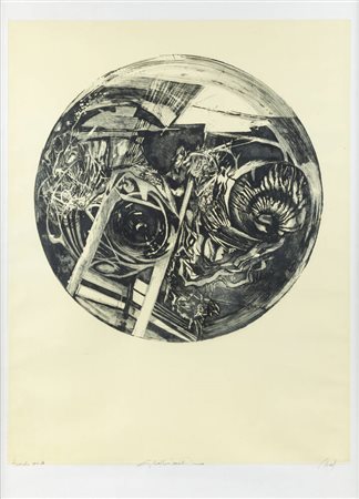 GIACOMO SOFFIANTINO<BR>Torino 1929 - 2013<BR>"Tondo n° 3"