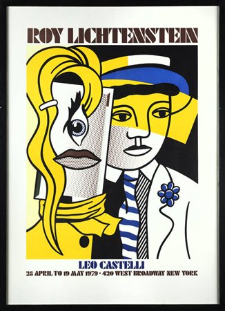 ROY LICHTENSTEIN<BR>New York (USA) 1923 – 1997<BR>"Locandina"