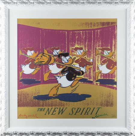 ANDY WARHOL<BR>Pittsburgh (USA) 1927 - 1987 New York (USA)<BR>"The new spirit"
