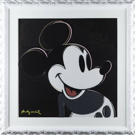 ANDY WARHOL<BR>Pittsburgh (USA) 1927 - 1987 New York (USA)<BR>"Mickey mouse"