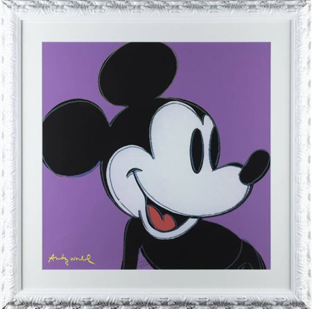 ANDY WARHOL<BR>Pittsburgh (USA) 1927 - 1987 New York (USA)<BR>"Mickey mouse"