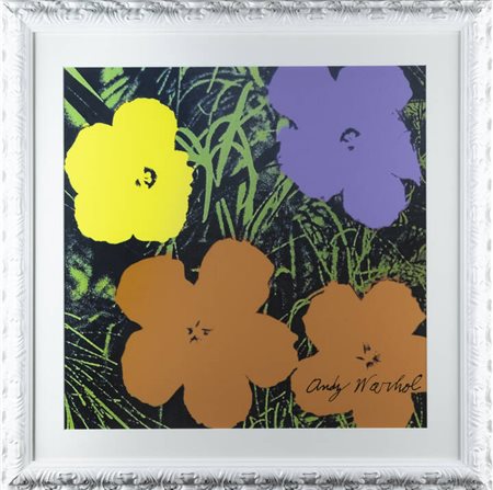 ANDY WARHOL<BR>Pittsburgh (USA) 1927 - 1987 New York (USA)<BR>"Flowers"