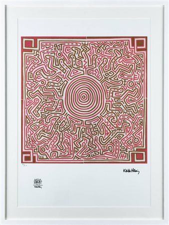 KEITH HARING<BR>Reading (USA) 1958 –1990 New York (USA)<BR>"Senza titolo"