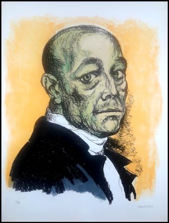 CANTATORE DOMENICO Ruvo di Puglia (BA) 1906 - Parigi 1998 "Autoritratto"