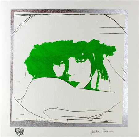 FIORONI GIOSETTA Roma 1932 "Doppio liberty verde"