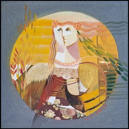 DI CARLO MARIO VITTORIO San Marco in Lamis (FG) 1939 - Milano 2015 "Figura"