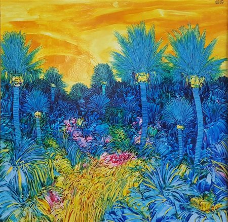 QUARTO ANDREA Lucca 1959 "Paesaggio fantastico"