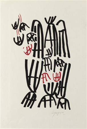 CAPOGROSSI GIUSEPPE (1900 - 1972) - Uomo nel mio tempo.