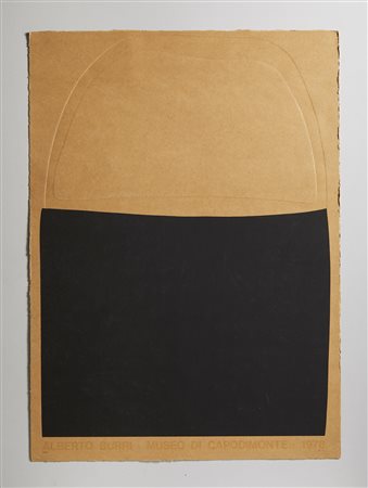 BURRI ALBERTO (1915 - 1995) - Museo di Capodimonte.