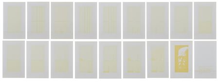 CALDERARA ANTONIO (1903 - 1978) - Cartella composta da n.16 fogli.