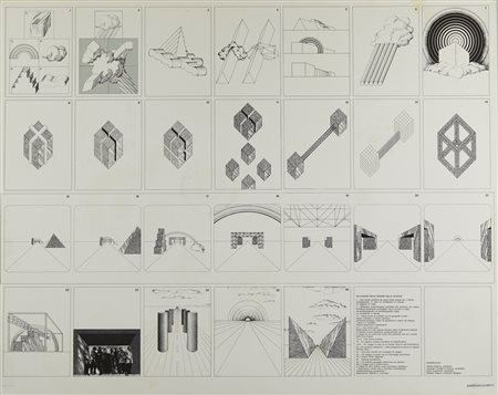 SUPERSTUDIO  - Un viaggio nelle regioni della ragione.