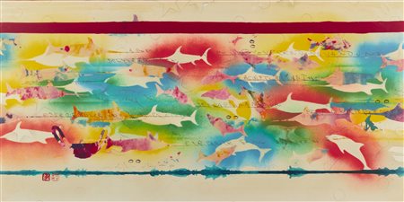 BOETTI ALIGHIERO (1940 - 1994) - Pesci. .