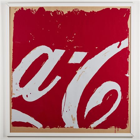 SCHIFANO MARIO (1934 - 1998) - Coca cola.