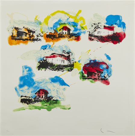 SCHIFANO MARIO (1934 - 1998) - Senza titolo. .