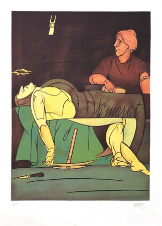 ADAMI VALERIO (n. 1935) - Senza titolo.