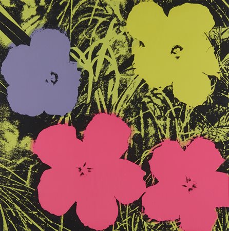 WARHOL ANDY (1928 - 1987) - (ATT.TO) Flowers.